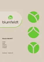 Предварительный просмотр 1 страницы Blumfeldt 10022422 Manual