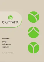 Preview for 1 page of Blumfeldt 10029439 Manual