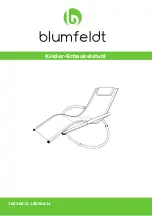 Preview for 1 page of Blumfeldt 10030613 User Manual