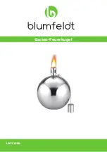 Preview for 1 page of Blumfeldt 10031004 Manual