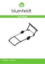 Предварительный просмотр 1 страницы Blumfeldt 10031011 Manual