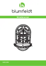 Preview for 1 page of Blumfeldt 10031395 Instructions