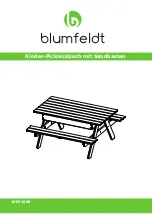 Предварительный просмотр 1 страницы Blumfeldt 10031660 Assembly Manual