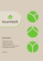 Preview for 1 page of Blumfeldt 10031661 Manual