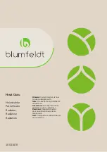 Blumfeldt 10031870 User Manual preview