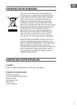 Preview for 9 page of Blumfeldt 10031870 User Manual