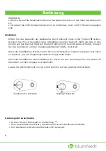 Предварительный просмотр 7 страницы Blumfeldt 10032818 Manual