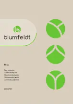 Blumfeldt 10032985 Manual preview