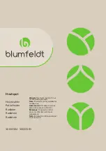 Blumfeldt 10033104 Manual preview