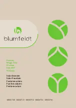 Preview for 1 page of Blumfeldt 10034720 User Manual