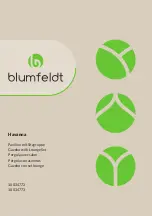 Preview for 1 page of Blumfeldt 10034772 Manual