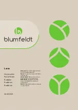 Blumfeldt 10035343 Manual preview