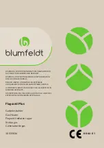 Blumfeldt 10035836 Manual preview