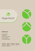 Preview for 1 page of Blumfeldt 10035946 Manual