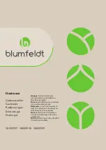 Blumfeldt 10035957 Instruction Manual preview