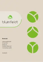 Preview for 1 page of Blumfeldt Bermuda Manual