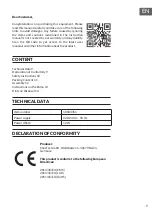 Preview for 9 page of Blumfeldt Cascada Doble Manual