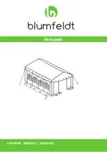 Blumfeldt Partyzelt 10029436 Manual preview