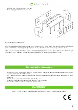 Preview for 6 page of Blumfeldt PAVILLON 3X6M Manual