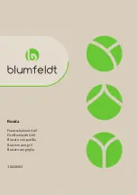 Preview for 1 page of Blumfeldt Ronda 10028583 Manual