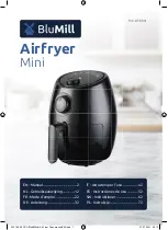 Preview for 1 page of BluMill Airfryer Mini Manual