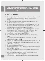 Preview for 2 page of BluMill CTO5OP116W Manual