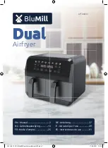 Предварительный просмотр 1 страницы BluMill Dual Air Fryer Manual