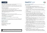 Preview for 19 page of BluMill Health Fryer Manual