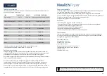 Preview for 22 page of BluMill Health Fryer Manual