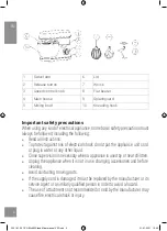 Preview for 2 page of BluMill SL-9827H Manual