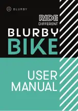 BLURBY RIDE DIFFERENT User Manual предпросмотр