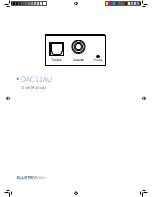 BluStream DAC11AU User Manual предпросмотр