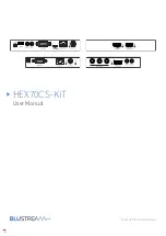 Предварительный просмотр 1 страницы BluStream HEX70CS-KIT User Manual