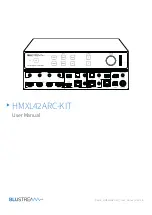 BluStream HMXL42ARC User Manual предпросмотр