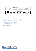 BluStream Multicast IP250UHD-RX User Manual предпросмотр