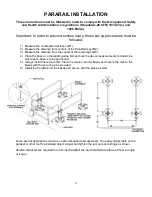 Предварительный просмотр 5 страницы BluWater Technology SAFETYRAIL2000 Installation Manual