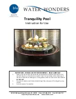 Bluworld Tranquility Pool Instructions For Use preview