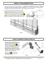 Предварительный просмотр 7 страницы Bluworld WATER WONDERS CLASSIC QUARRY TRIPLE NOJOQUI FALLS Installation Manual