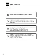 Preview for 6 page of BLX v100 positioner Installation, Operating And Maintenance Instructions