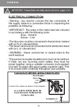 Предварительный просмотр 18 страницы Blyss 3663602690986 Manual