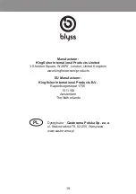 Предварительный просмотр 59 страницы Blyss 3663602690986 Manual