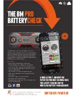 Предварительный просмотр 20 страницы BM PRO BatteryCharge15 Owner'S Manual