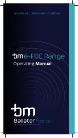 BM e-POC Series Operating Manual предпросмотр