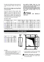 Preview for 31 page of BM2 BIEMMEDUE BMP 106 C Installation Instructions, Use And Maintenance Manual