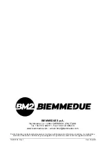 Preview for 43 page of BM2 BIEMMEDUE BMP 106 C Installation Instructions, Use And Maintenance Manual