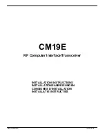 bmb-home CM19E Installation Instructions предпросмотр