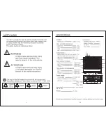 Preview for 2 page of BMB DAX-1000II Operating Instructions Manual