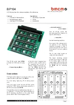 Preview for 1 page of bmcm BP104 Instructions