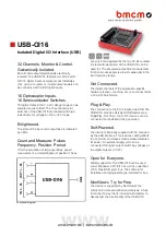 bmcm USB-OI16 Manual предпросмотр