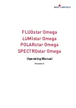 BMG Labtech FLUOstar Omega Operating Manual preview